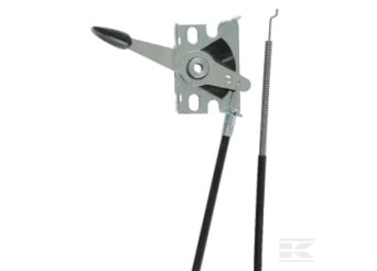 AS-Motor G04880015 Levier d'accélérateur avec câble, poignée et vis