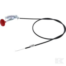 AS-Motor G07352031 Levier d'accélérateur avec câble d'accélérateur