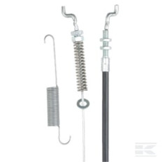 AS-Motor E10647ASM Câble d'embrayage avec ressort