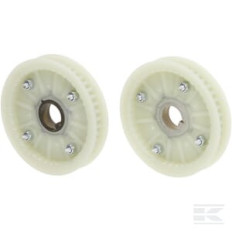 Stiga 1134912701 Poulie dentée pour coupole 85 Combi