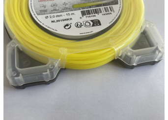 1 Kramp NL2015RKR Fil de coupe D. 2mm 15m rond jaune Kramp
