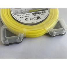 1 Kramp NL2015RKR Fil de coupe D. 2mm 15m rond jaune Kramp