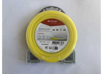1 Kramp NL2015RKR Fil de coupe D. 2mm 15m rond jaune Kramp