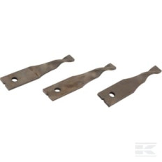 Stiga 1126801901 Jeu de 3 couteaux trempés