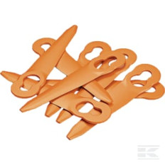 Stihl 40080071000AFW Jeu de lames, 8x, PVC, PolyCut 2-2