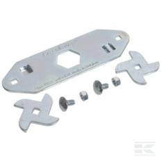 Jo-Beau JBGSET007F Lames de dépoussiéreur, complètes, fixes (10x)