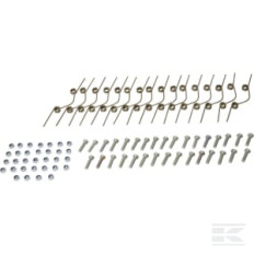 Tielbürger HI040040 Jeu de ressorts pour scarificateur (16x)