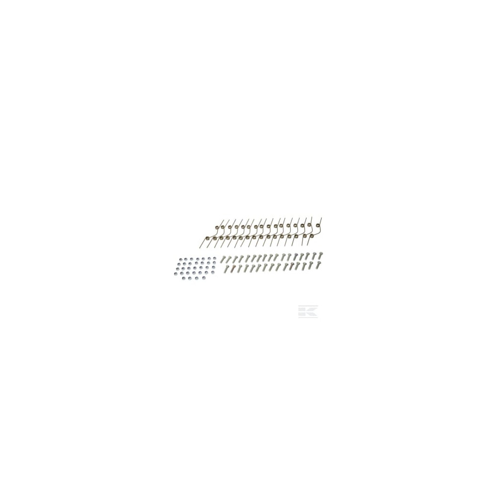 Tielbürger HI040040 Jeu de ressorts pour scarificateur (16x)