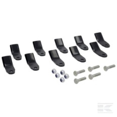 Pubert 0002010473 Jeu de fléaux CTX (10x/avec boulons)
