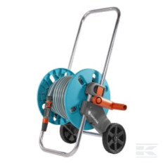 Gardena GA18502 Chariot dévidoir de tuyau AquaRoll S avec 20 m de tuyau