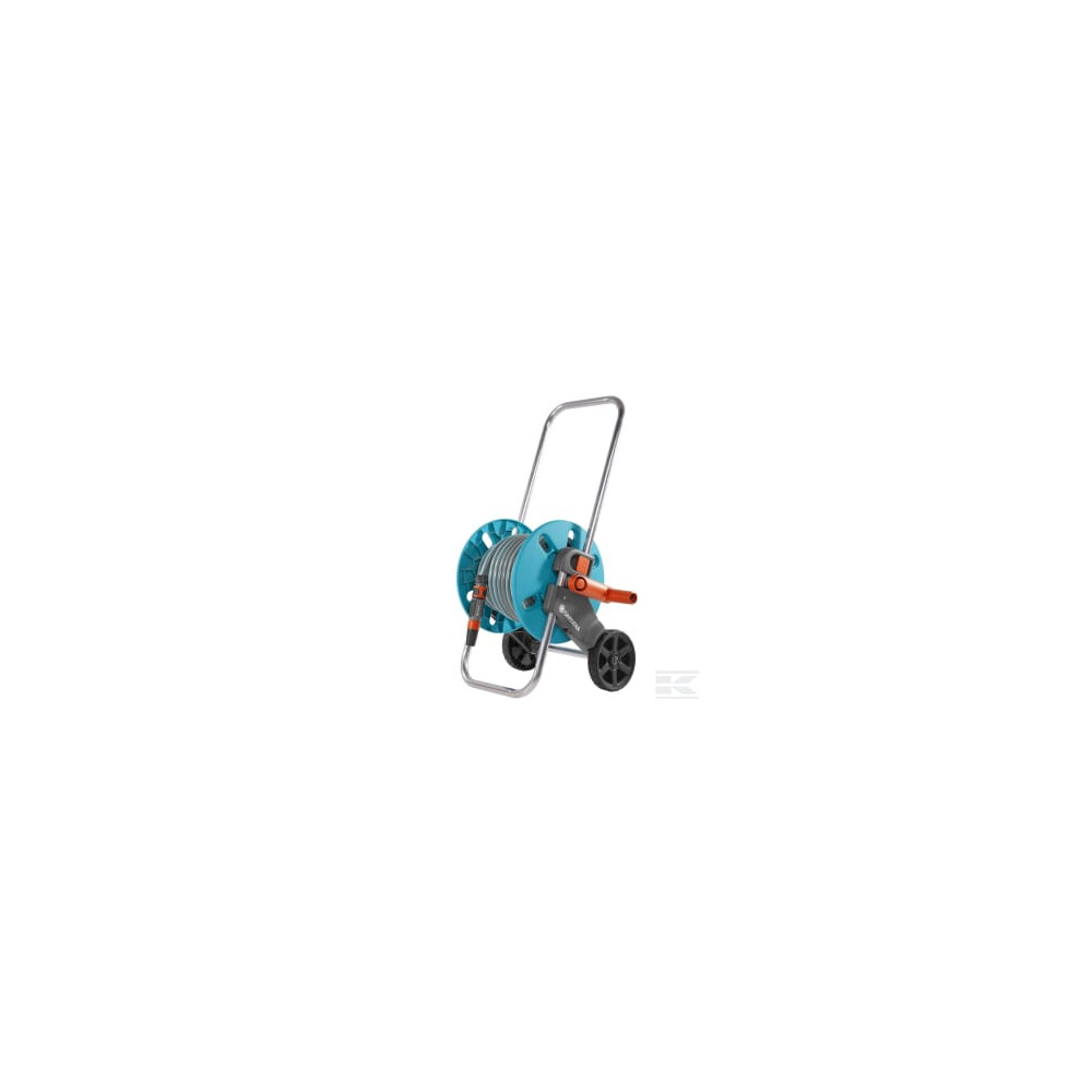 Gardena GA18502 Chariot dévidoir de tuyau AquaRoll S avec 20 m de tuyau