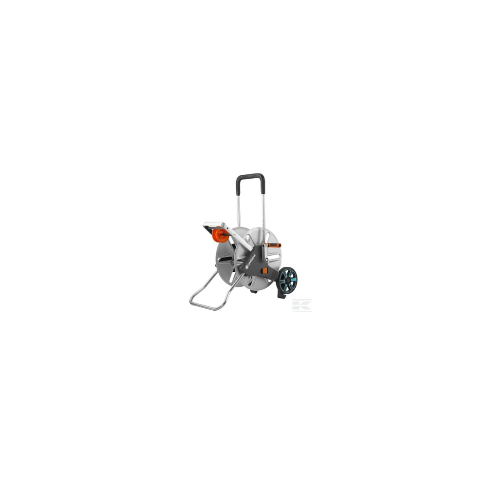 Gardena GA18550 Chariot dévidoir de tuyau métallique AquaRoll L Easy sans tuyau