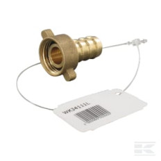 Kramp WK34111L Raccord à sertir 1/2"+écrou 1/2"f