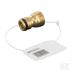 Kramp WK33221L Embout à emboîter 1/2" mâle
