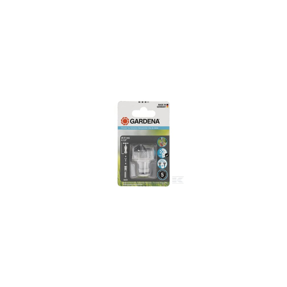 Gardena GA1822020 Pièce de robinetterie 21 mm 1/2" filetage femelle
