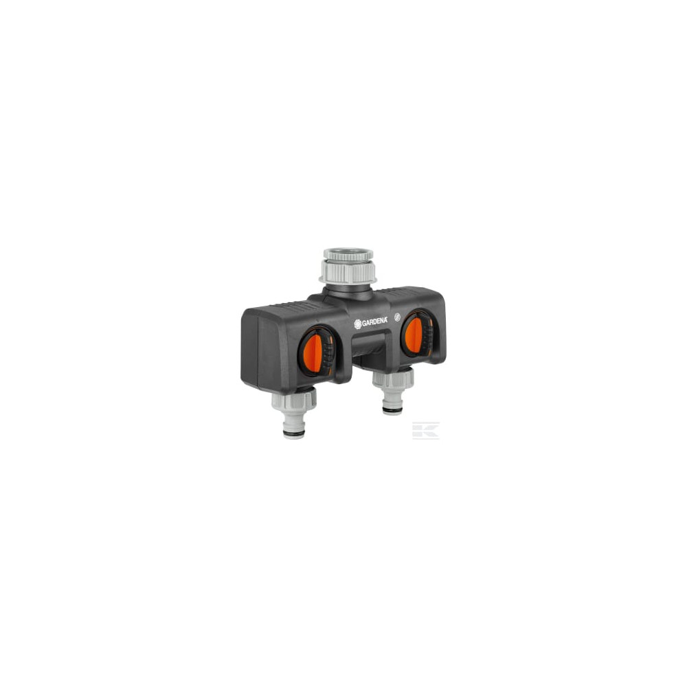 Gardena GA8193 Sélecteur d'arrosage 2 voies 3/4" et 1"
