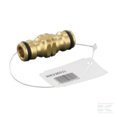 Kramp WK33051L Embout-raccord emboîter 2 voies