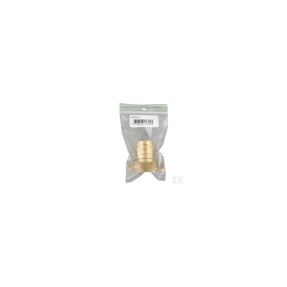 Kramp WK34115L Raccord à sertir 1 1/2"+écrou 1/2" 1/2"f