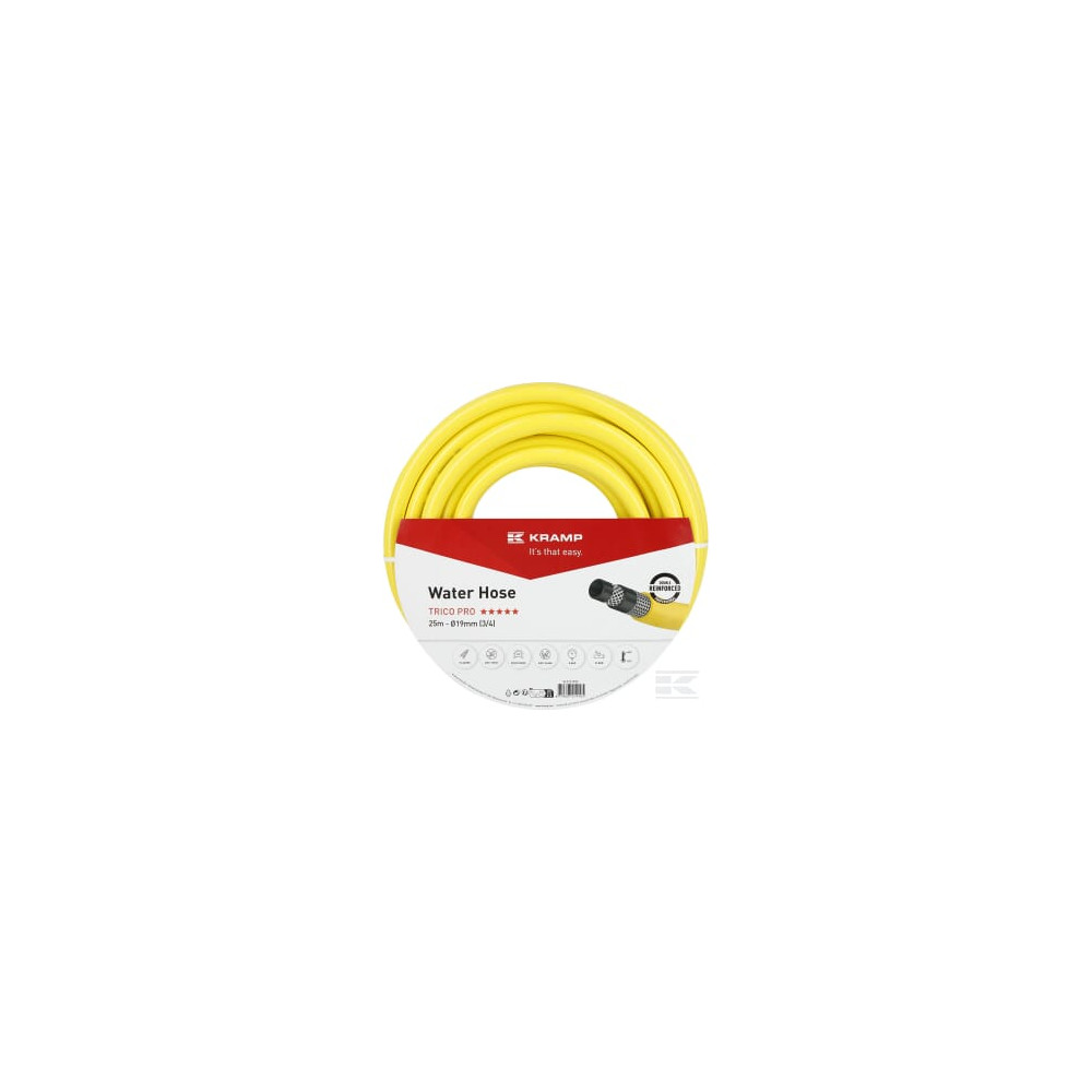 Kramp SL5161925 Tuyau-Trico-Pro-II 3/4" 25 m