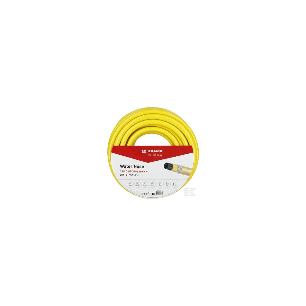 Kramp SL5911925 Tuyau Trico moyen 3/4" 25 m