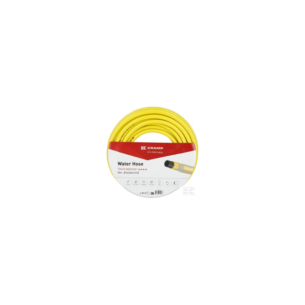 Kramp SL5911225 Tuyau Trico moyen 1/2" 25 m