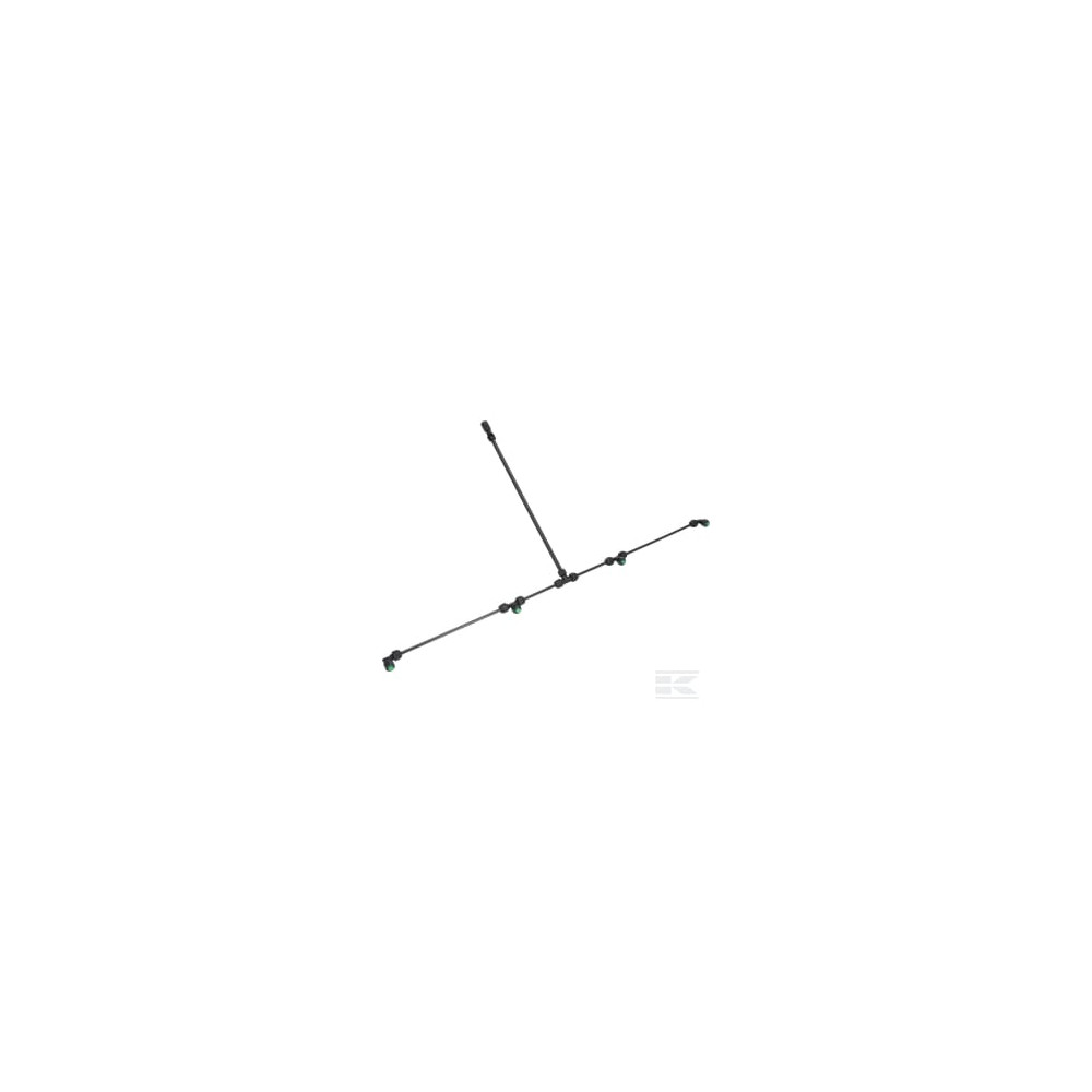 Birchmeier 11659801SB Rampe de pulvérisation, plastique, avec 4 buses à jet plat, max 4 bar