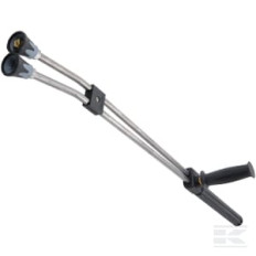 Kramp HD225937 Lance double inoxydable