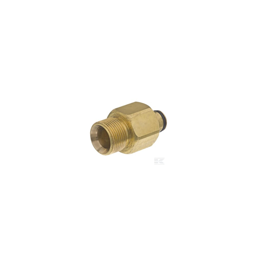 Kramp HD565681 Adaptateur K-Lock filetage femelle TR22 x filetage mâle M22x1,5, laiton