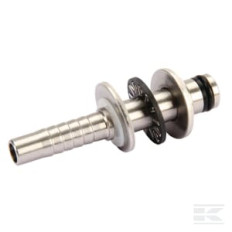 Kramp HD260260RVS Embout lavage lisse tournant à sertir DN06-Ø10mm inox