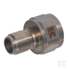 Kramp 2404120KR Raccord rapide mâle Ø17,8mm x F 1/2" inox