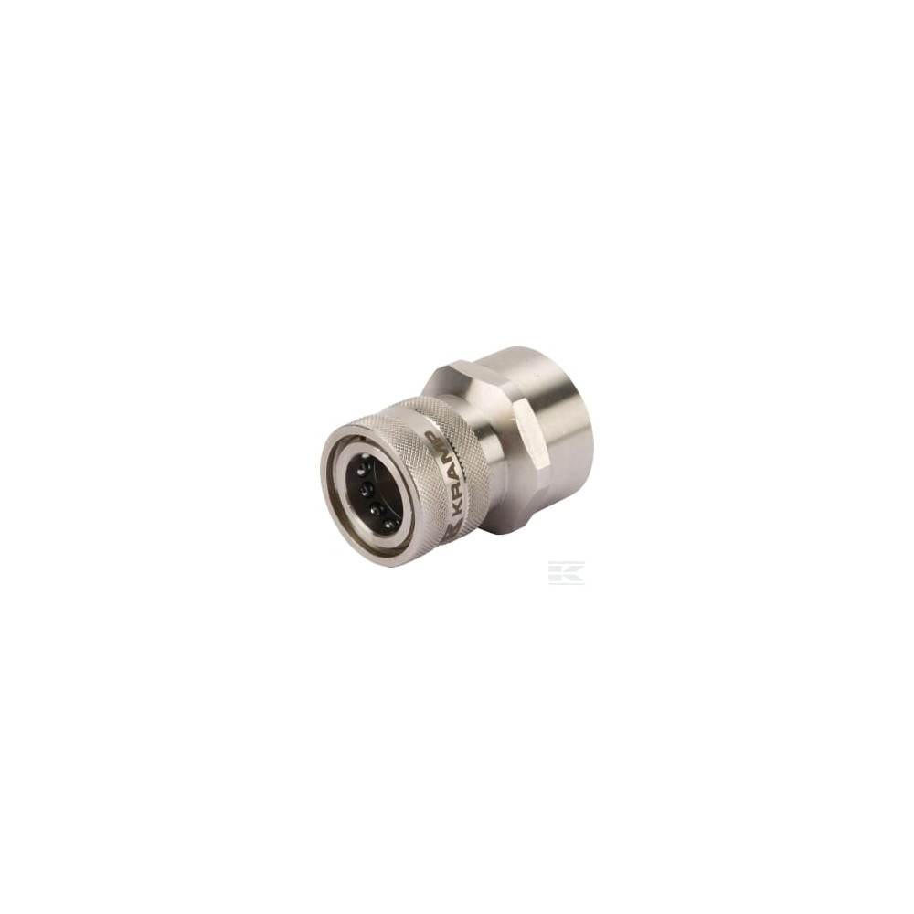 Kramp 2704120KR Raccord rapide femelle Ø18,2mm x F 1/2" inox