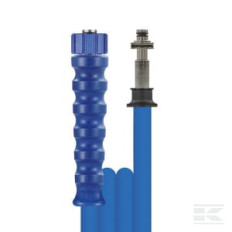 Kramp HD995810 Tuyau HP bleu 10m DN8 400bar AVS-11mm x M22x1,5F