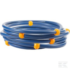 Kramp HD103825SB Tuyau à haute pression 25 m 2SC DN10 bleu 3/8" filetage mâle, avec coulissement à billes