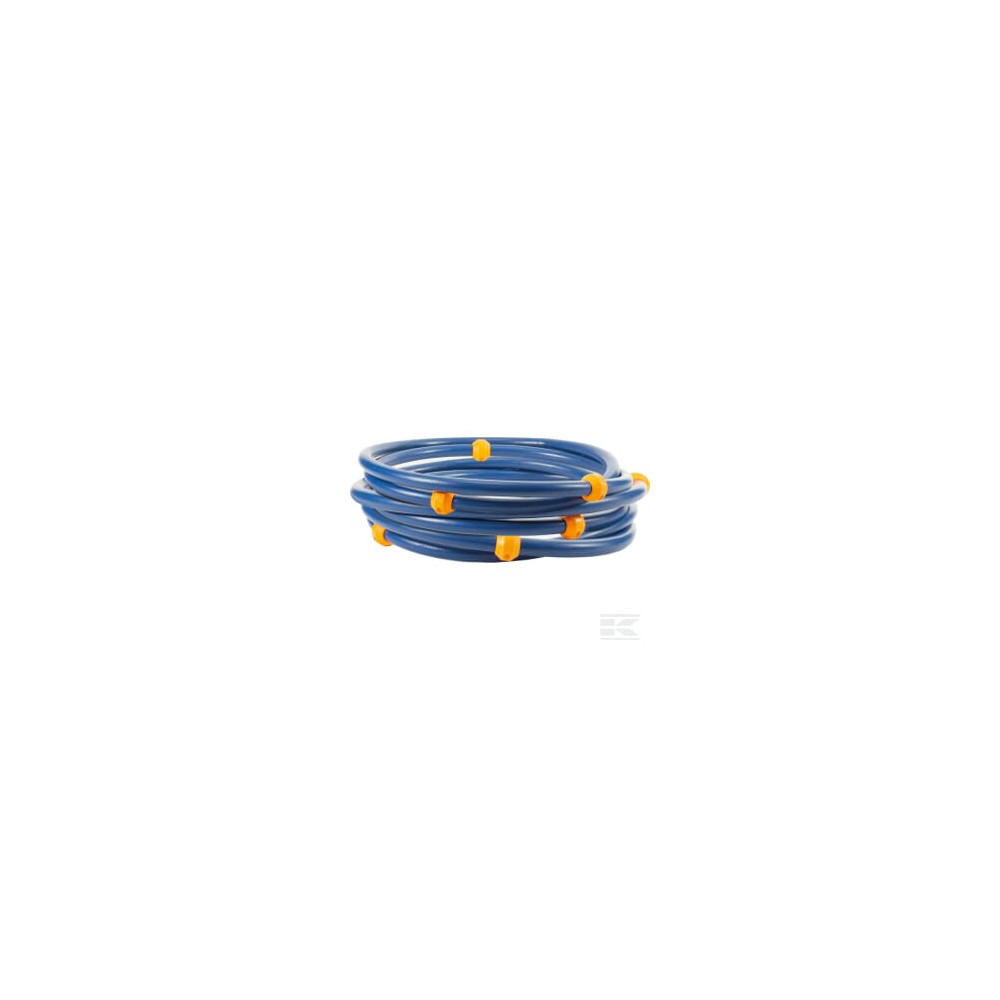 Kramp HD103825SB Tuyau à haute pression 25 m 2SC DN10 bleu 3/8" filetage mâle, avec coulissement à billes