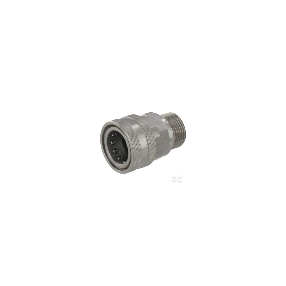 Kramp 2704141KR Raccord rapide femelle Ø18,2mm x M 1/4" inox