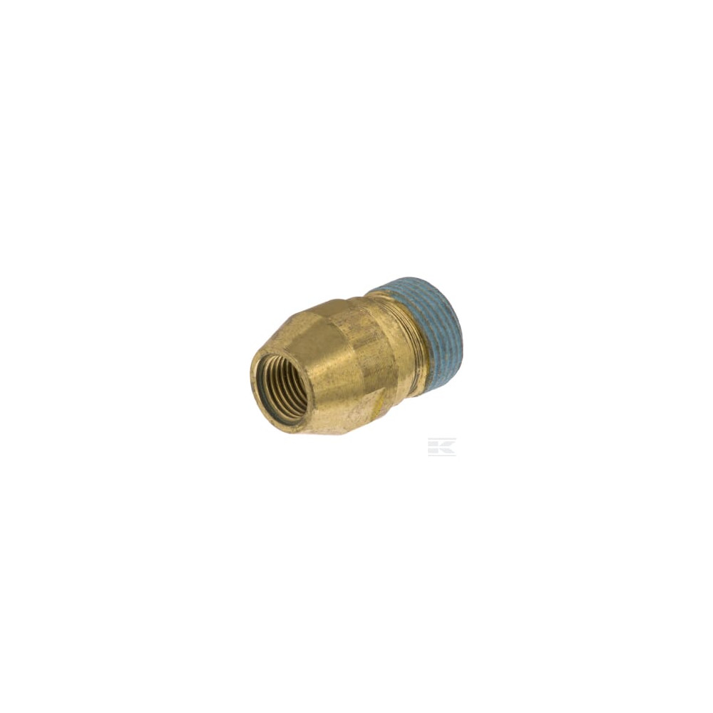 Kramp HD010003039 Adaptateur K-Lock filetage mâle TR22 x filetage femelle 1/4“, laiton