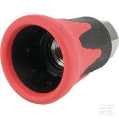 Kramp HD90002 Protection de buse acier rouge