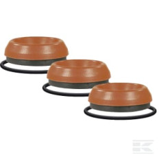 Annovi Reverberi HD1701857 Kit joint d'étanchéité 18 mm pour 3 pistons