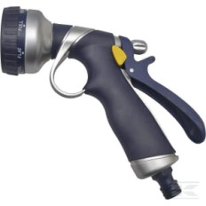 Daye 1731152072 Pistolet pulvérisateur 8 fonctions métal-caoutchouc, DY2072