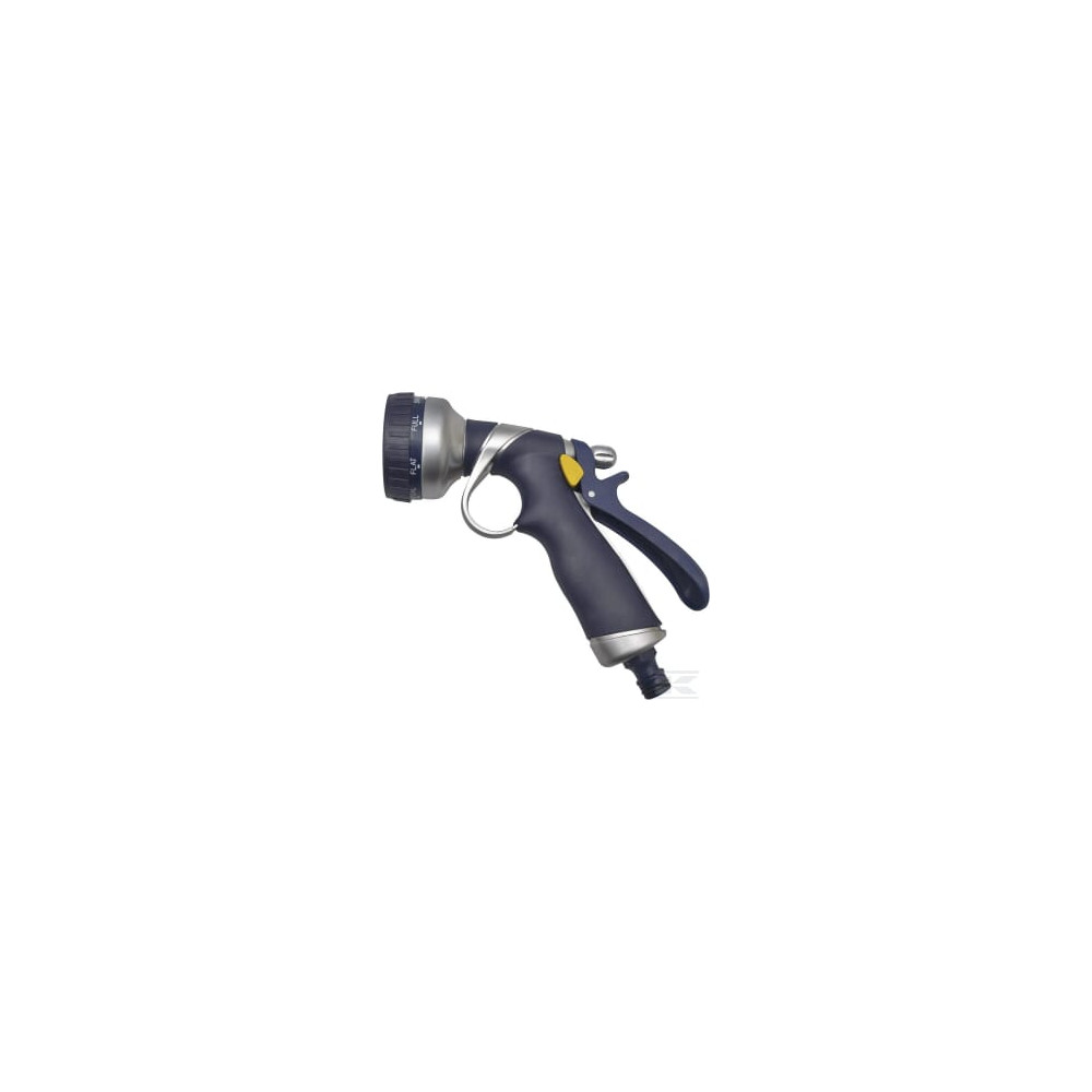 Daye 1731152072 Pistolet pulvérisateur 8 fonctions métal-caoutchouc, DY2072