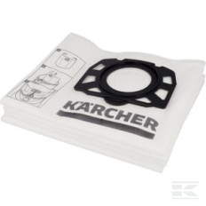 Kärcher 28633140 Sac filtrant WD/SE (4x)