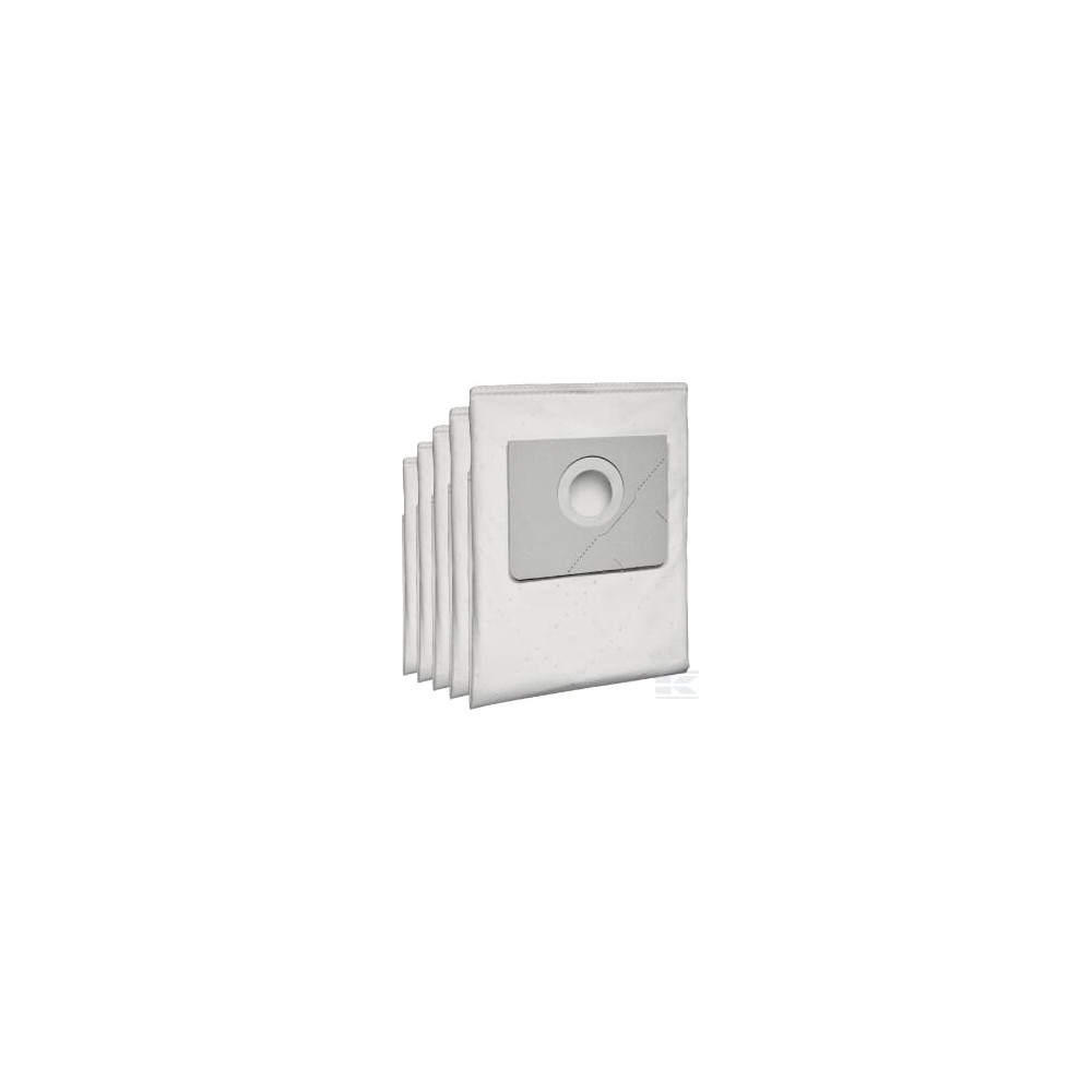 Kärcher 28630060KA Sac filtrant molletonné WD 4x, Kärcher
