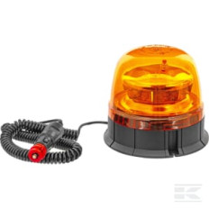 Kramp LA20026 Gyrophare LED, magnétique avec prise EMC