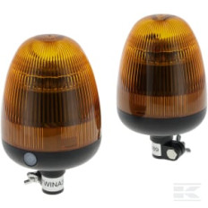 Kramp LA20095 Jeu de 2 gyrophares LED synchronisables TWIN, 12-24V, flexibles