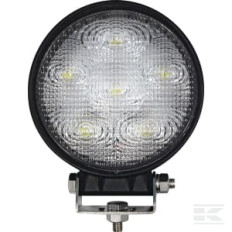 gopart LA15029 Phare de travail LED rond 18W 1440lm, 10/30V, Ø 110mm faisceau large 6 LED gopart