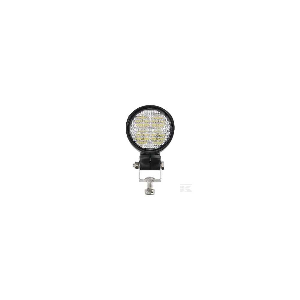 Kramp LA10550 Phare de travail LED 4000lm, rond, blanc, 10/30 V, 84x126x71,8mm, prise Deutsch, 4 LED, 360 degrés, Kramp