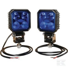 Kramp LA100021 Eclairage pulvérisateur bleu 2x9W