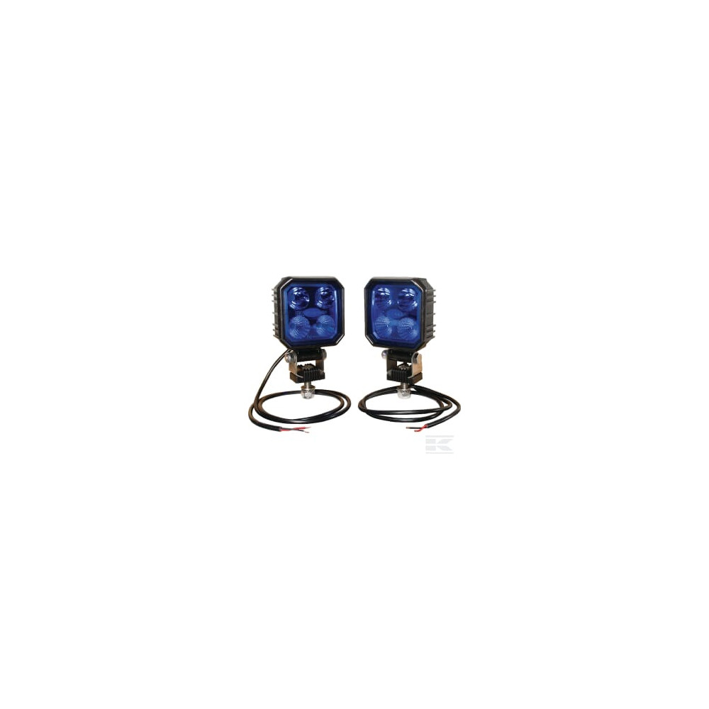 Kramp LA100021 Eclairage pulvérisateur bleu 2x9W