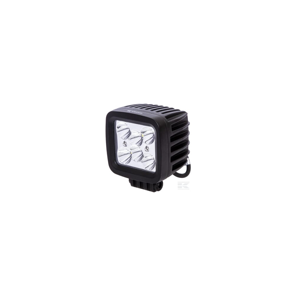 Kramp LA10027 Phare de travail LED carré 42W 3780lm 10/30V, 100x très longue portée 6 LED Kramp