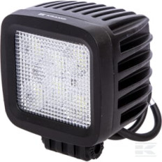 Kramp LA10028 Phare de travail LED carré 42W 3780lm, 10/30V, 100x82x100mm, faisceau large, 6 LED Kramp